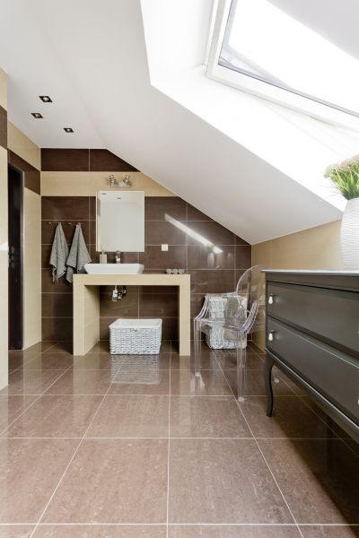 Attic Bathroom Installation in Lutz